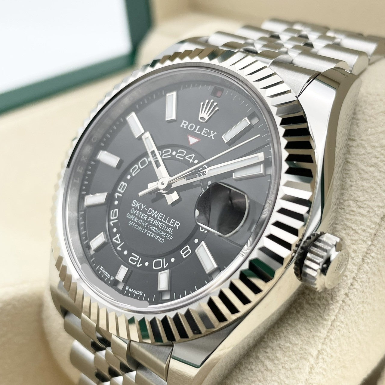 プレオウンド ロレックス スカイドゥエラー 336934 ブラック 42mm
