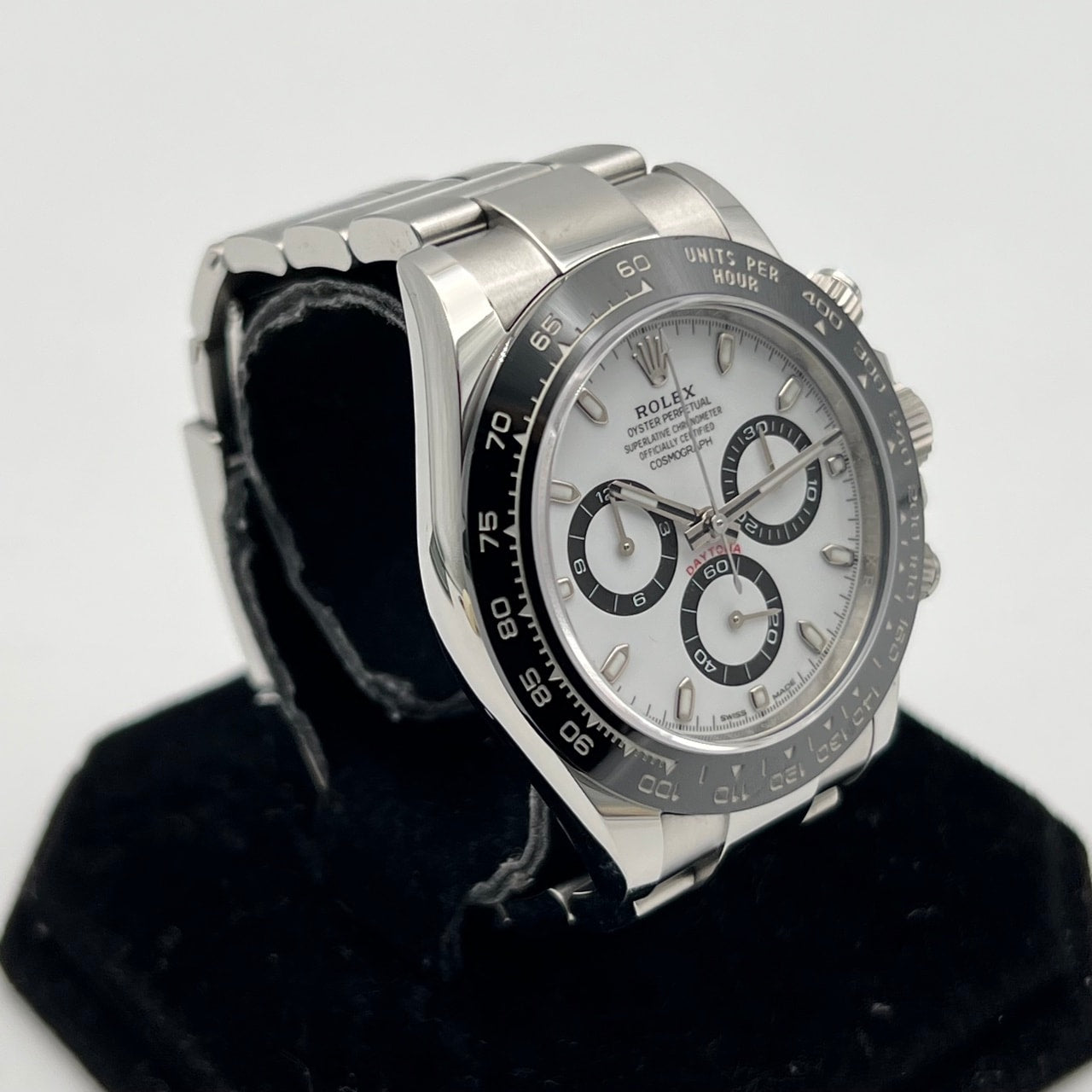 プレオウンド ロレックス デイトナ 116500LN ホワイト オイスターブレスレット 40mm
