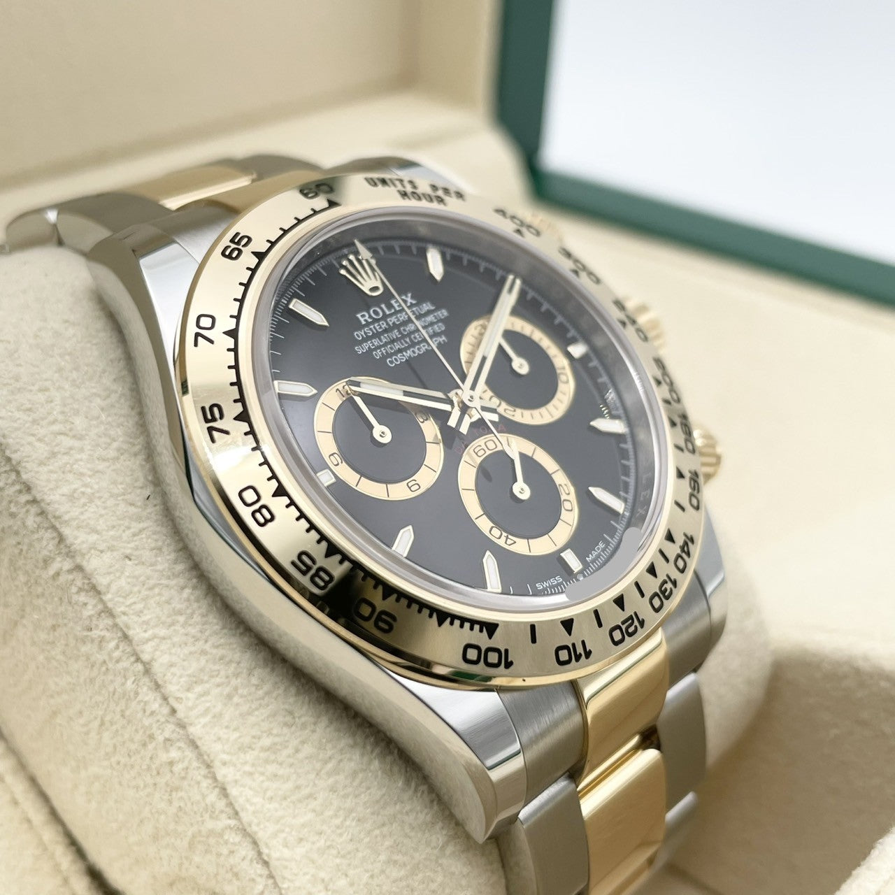 プレオウンド ロレックス デイトナ 126503 ブラック ステンレススチール+ゴールド 40mm