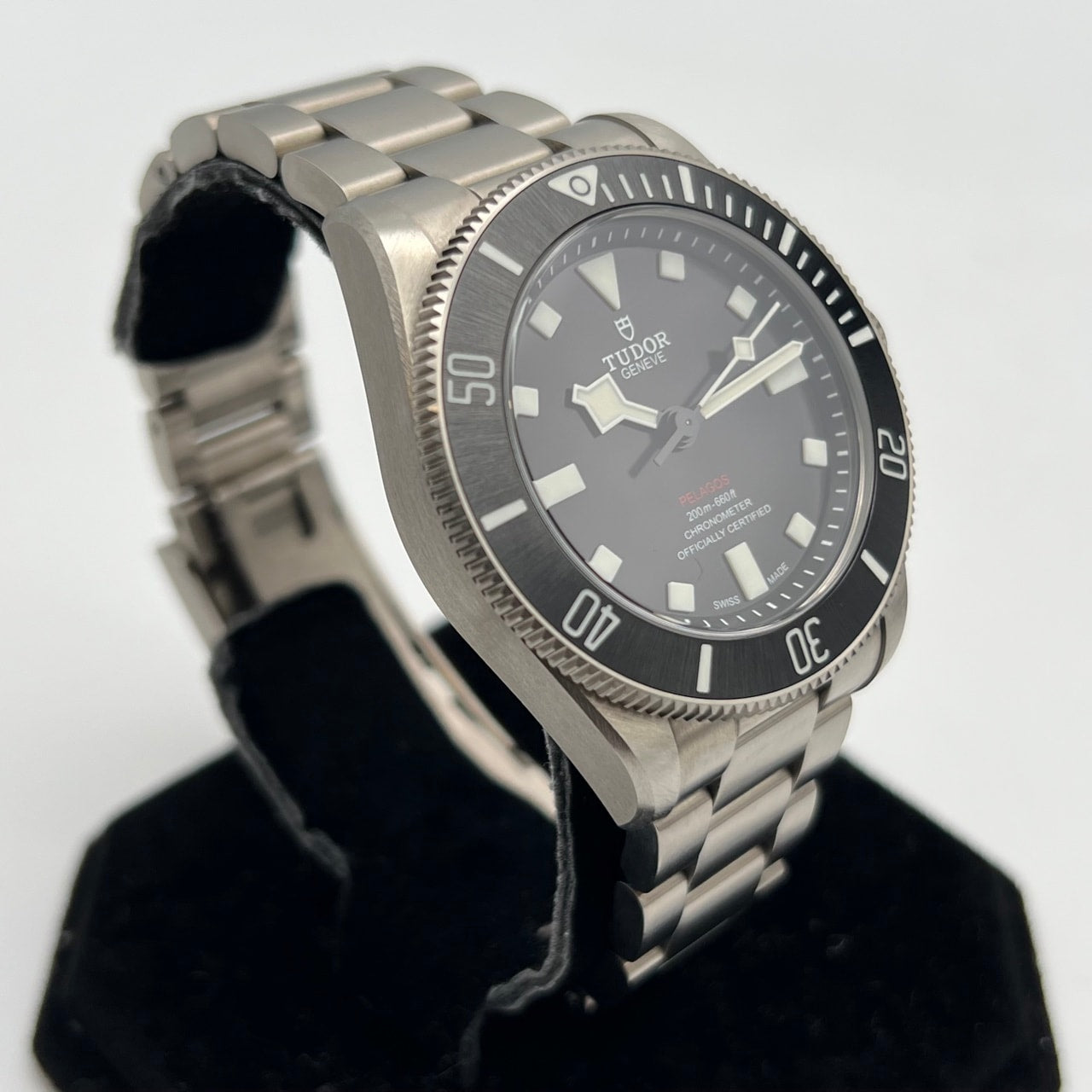 プレオウンド チューダー ペラゴス M25407N-0001 ブラック 39mm