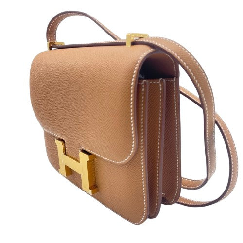 Hermes Constance Mini 18 Gold Epson Gold Hardware B 조각
