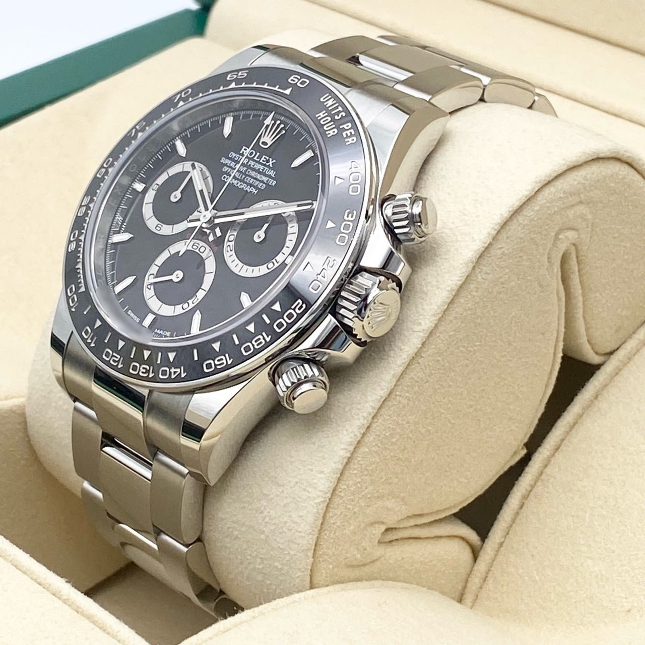 プレオウンド ロレックス デイトナ 126500LN ブラック ステンレススチール オイスターブレス 40mm
