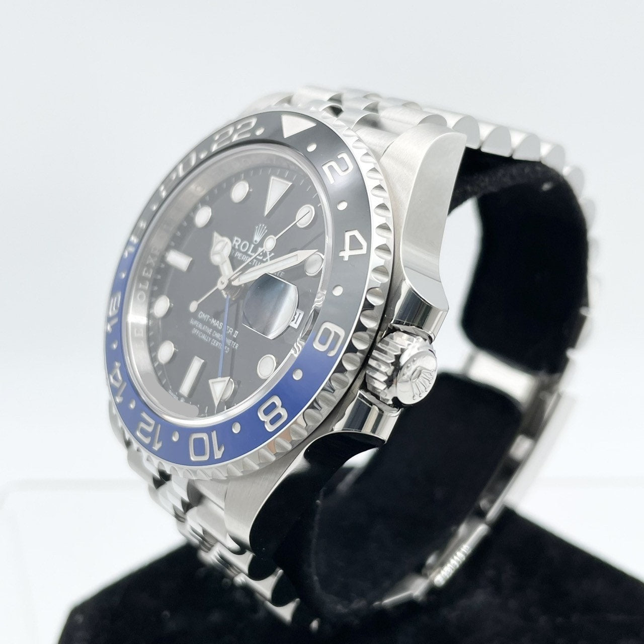 プレオウンド ロレックス GMTマスターII 126710BLNR ブラック ステンレスチール ジュビリーブレスレット 40mm