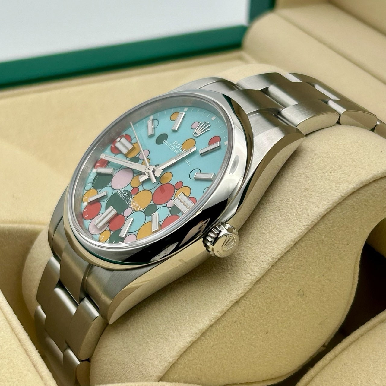 劳力士 Oyster Perpetual 124300 Celebration Motif 41mm