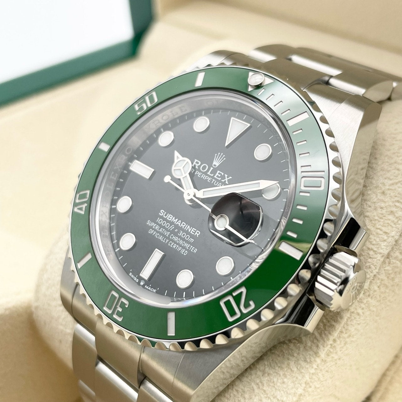 Pre-Owned Rolex Submariner Date 126610LV Black 41mm