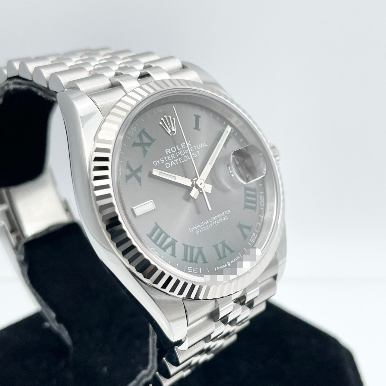 プレオウンド ロレックス デイトジャスト 126234 スレートローマン ジュビリーブレスレット 36mm