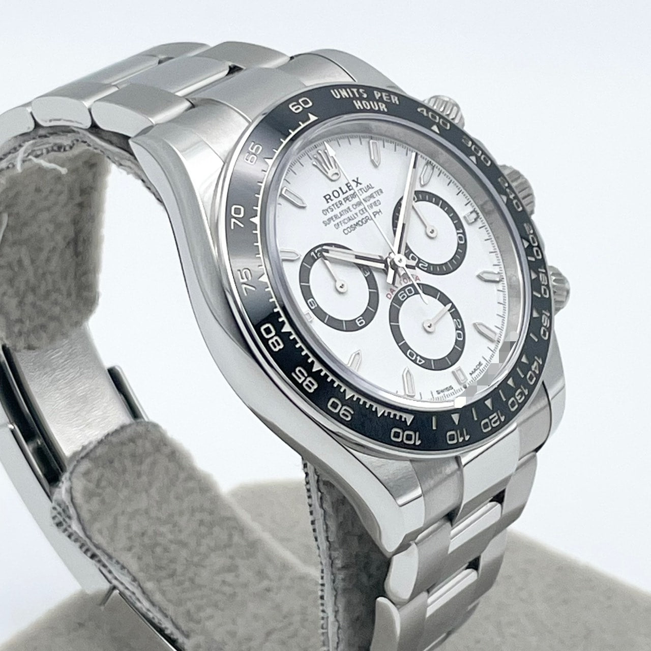 劳力士代托纳126500LN白色不锈钢40mm