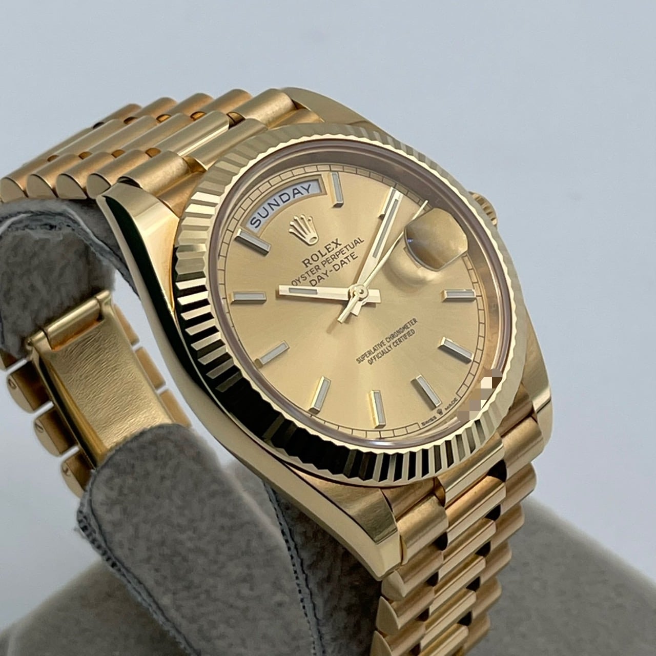 プレオウンド ロレックス デイデイト 228238 シャンパン プレジデントブレスレット 40mm