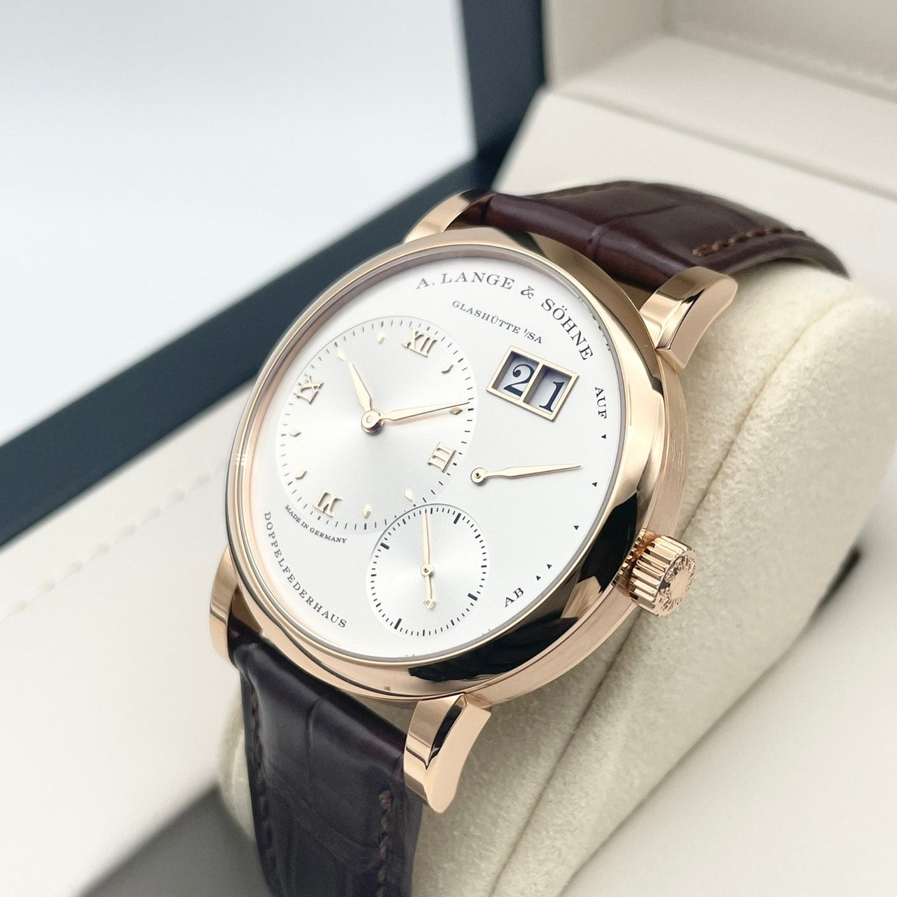 Pre-Owned Lange & Söhne Lange 1 191.032 Pink Gold 38.5mm