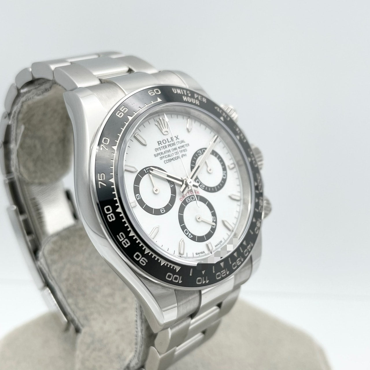劳力士代托纳126500LN白色不锈钢40mm