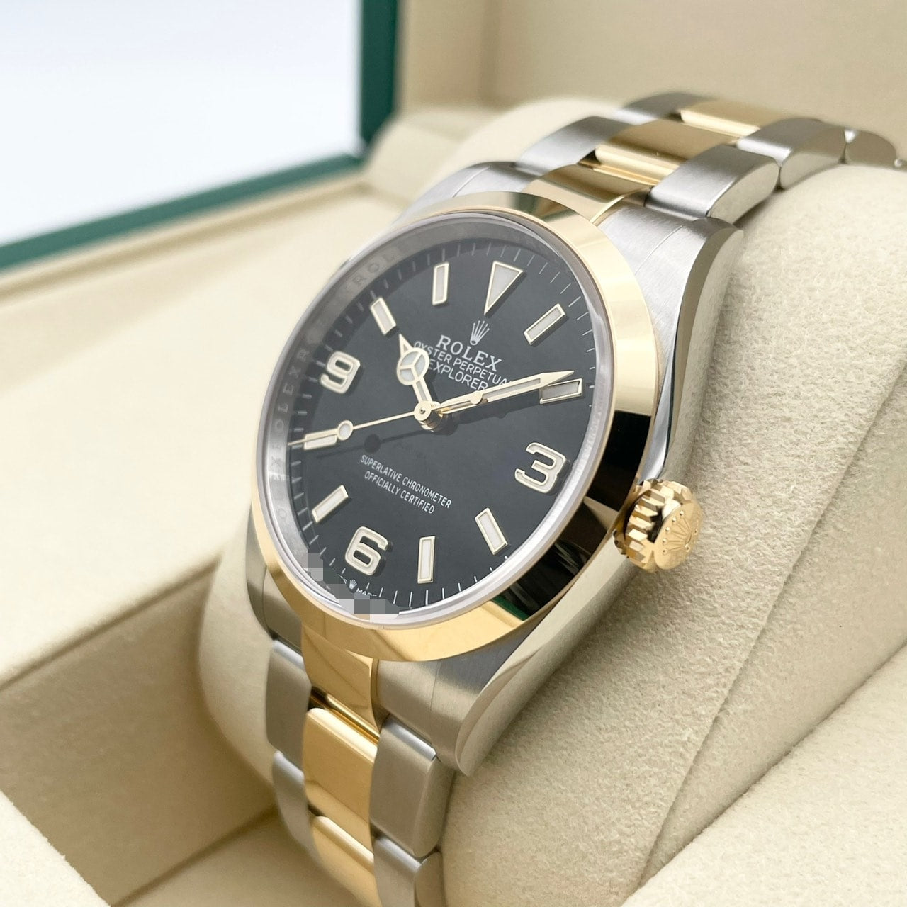 プレオウンド ロレックス エクスプローラーI 124273 ブラック 36mm