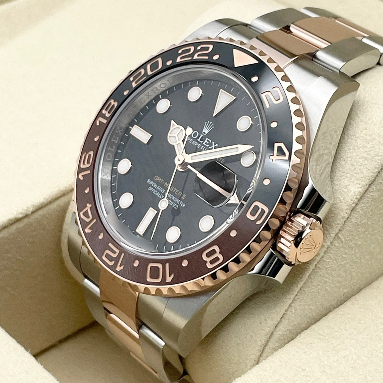 Pre-Owned Rolex GMT Master II 126711CHNR Black 40mm