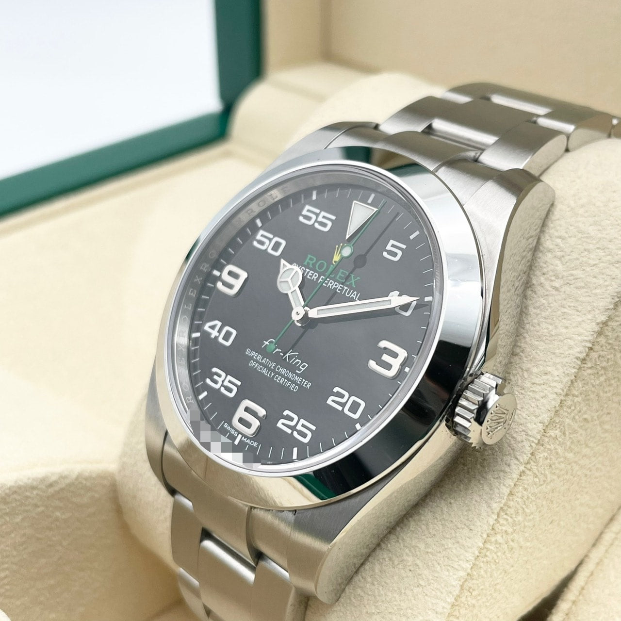 プレオウンド ロレックス エアキング 116900 ブラック 40mm