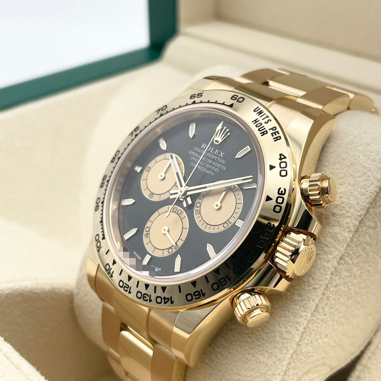 プレオウンド ロレックス デイトナ 126508 インテンスブラック/シャンパンカラー 40mm