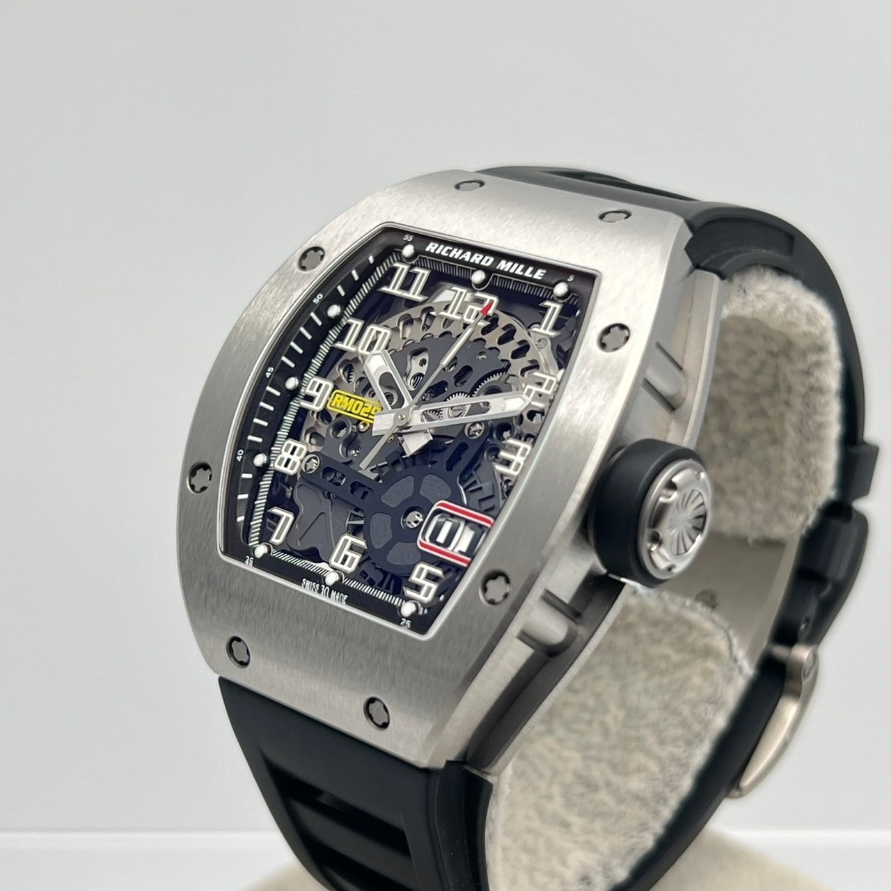 プレオウンド リシャールミル ビックデイト RM029 チタン 48.00×39.70×12.60mm