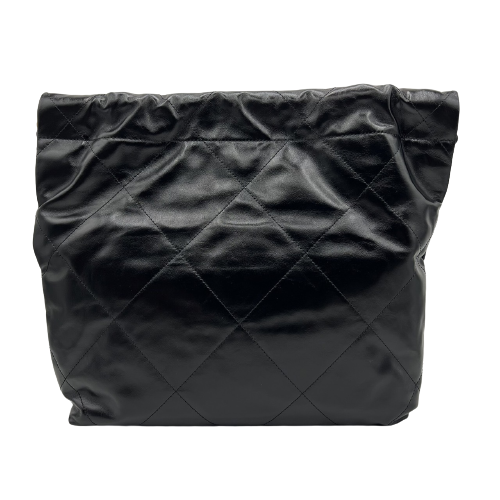 プレオウンド CHANEL シャネル22 チェーンショルダー シャイニーカフスキン AS3260
