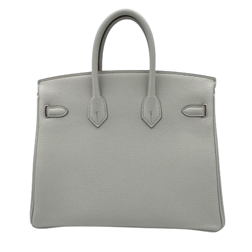 Hermes Birkin 25 Beton Togo Gold Hardware B가 새겨 져 있습니다