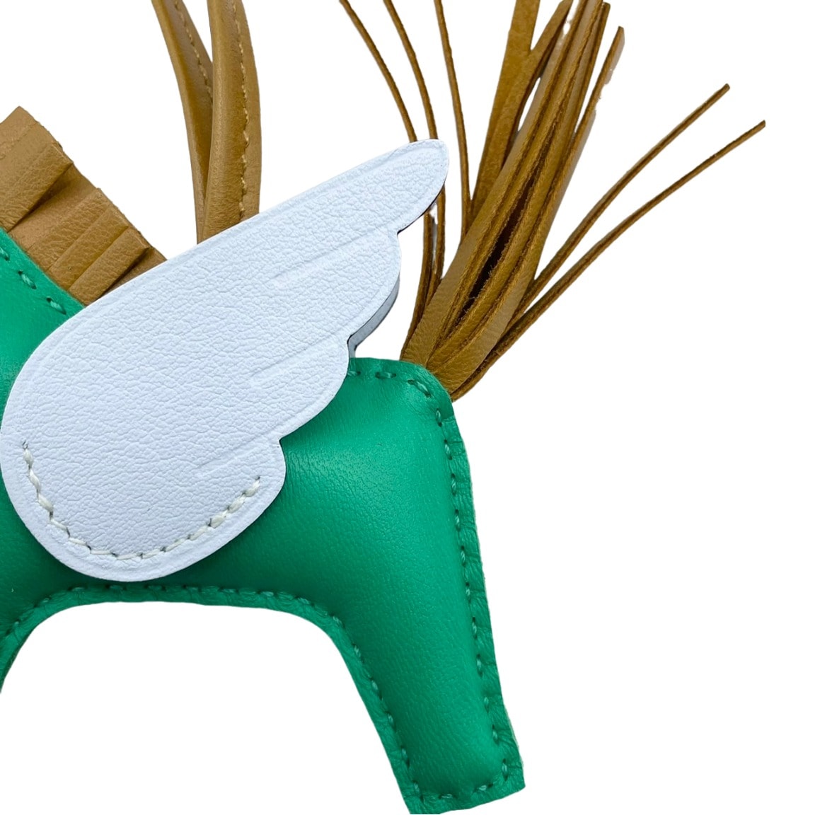 Pre-Owned Hermes Rodeo Pegasus Bag Charm PM U Engraved