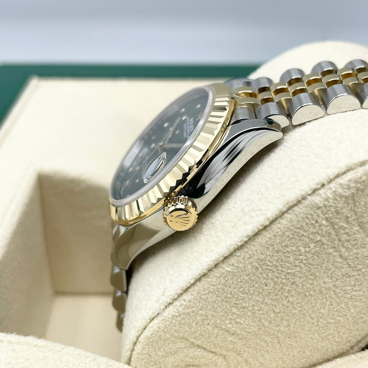プレオウンド ロレックス デイトジャスト 278273 ダイヤ入りフローラルモチーフ ジュビリーブレス 31mm