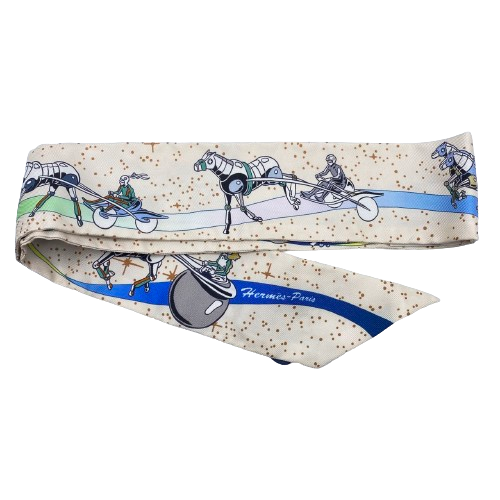 헤르메스 Twilly Space Derby Silk Twill