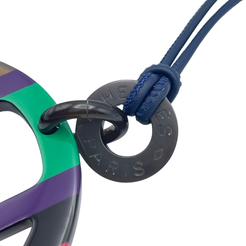 Hermes H Equip Pendant Buffalo Horn Lacquer