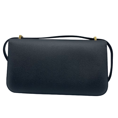 Hermes Constance Elan 25 Noir Epson Gold 하드웨어 W 새로