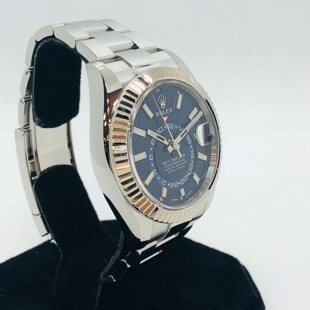 ★최종 가격★롤렉스 스카이 거주자 326934 Bright Blue 42mm