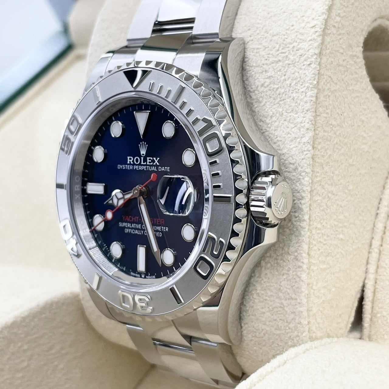 劳力士 Yacht-Master 126622 蚝式手链 蓝色 40 毫米