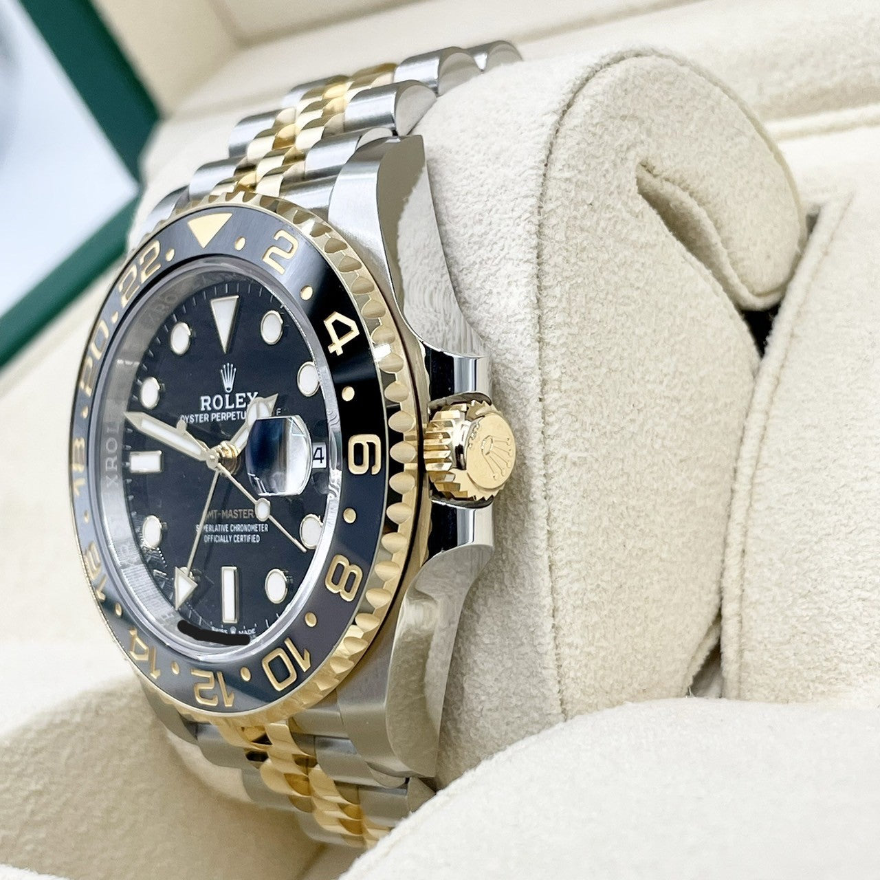 롤렉스 GMT 마스터 II 126713GRNR Jubilee 팔찌 40mm