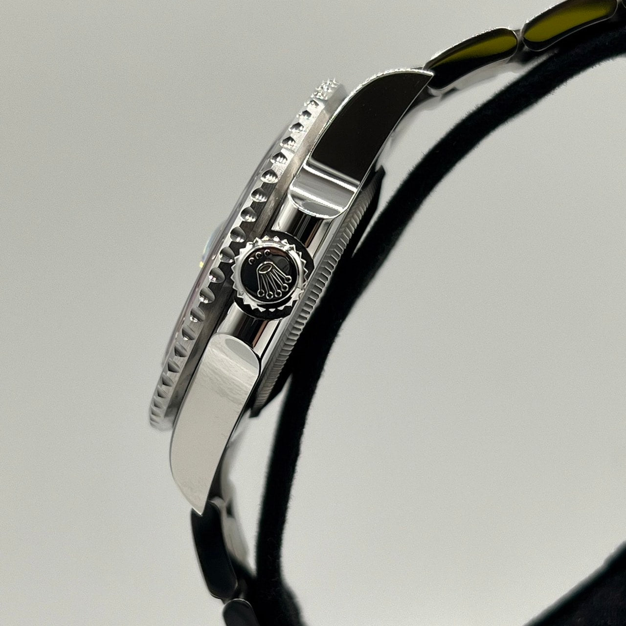 롤렉스 GMT 마스터 II 126710Blro 굴 팔찌 검은 펩시 40mm