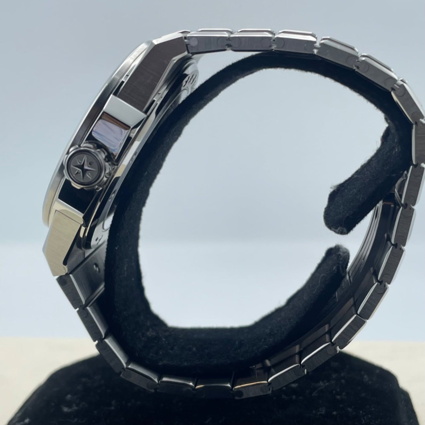 사전 소유의 쇼파드 알파인 이글 대형 298600-3001 블루 41mm