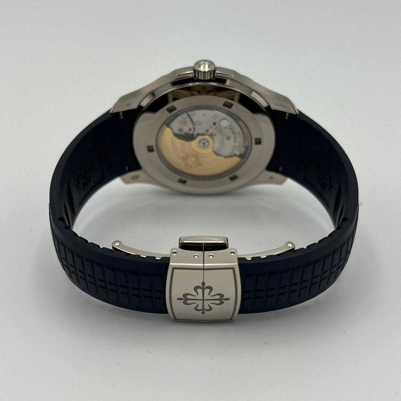 【2023保证】新款带扣! 百达翡丽 Aquanaut 5168G-001 蓝色 40 毫米