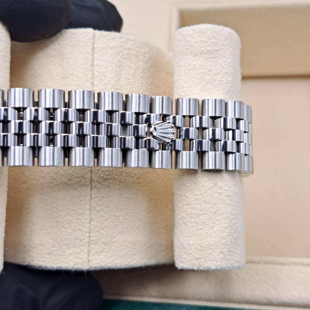 ロレックス デイトジャスト 278344RBR アズーロブルー フローラルモチーフ ダイヤ入り ジュビリーブレス 31mm