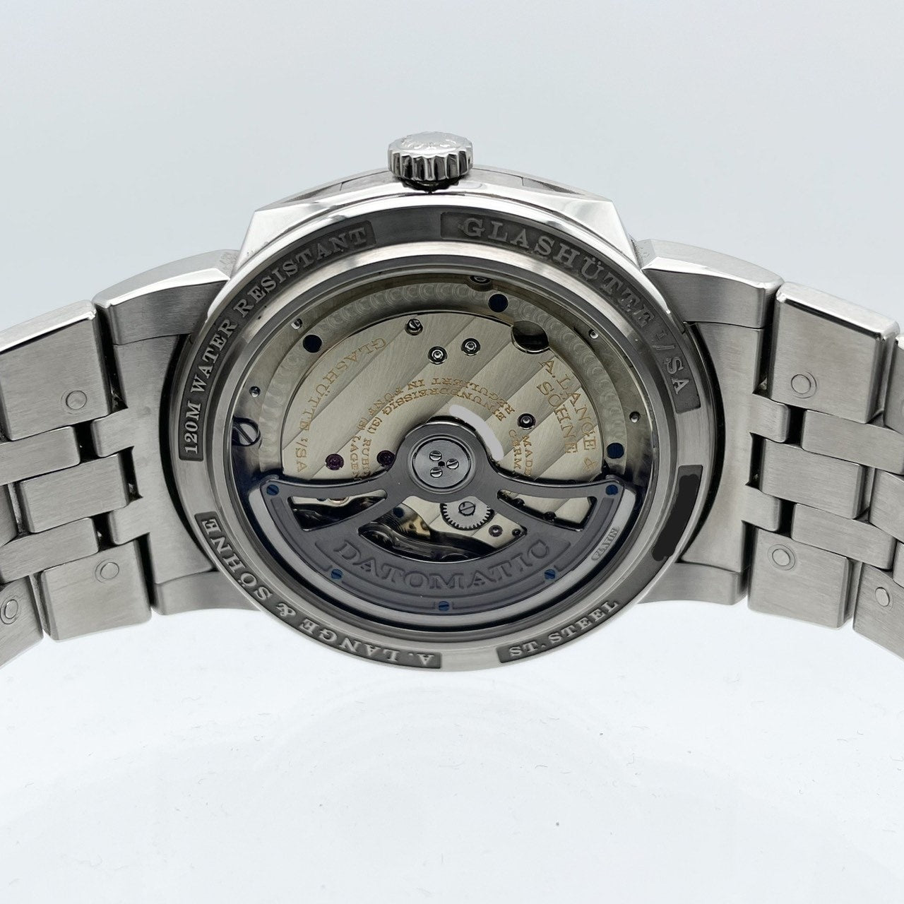 プレオウンド ランゲ&ゾーネ オデュッセウス 363.179 ダークブルー ステンレススチール 40.5mm