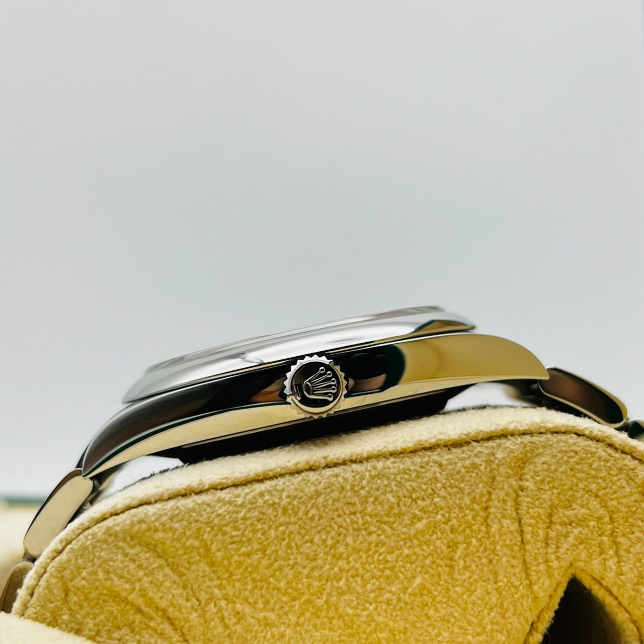 プレオウンド ロレックス オイスターパーペチュアル 124300 オイスターブレスレット グリーン 41mm
