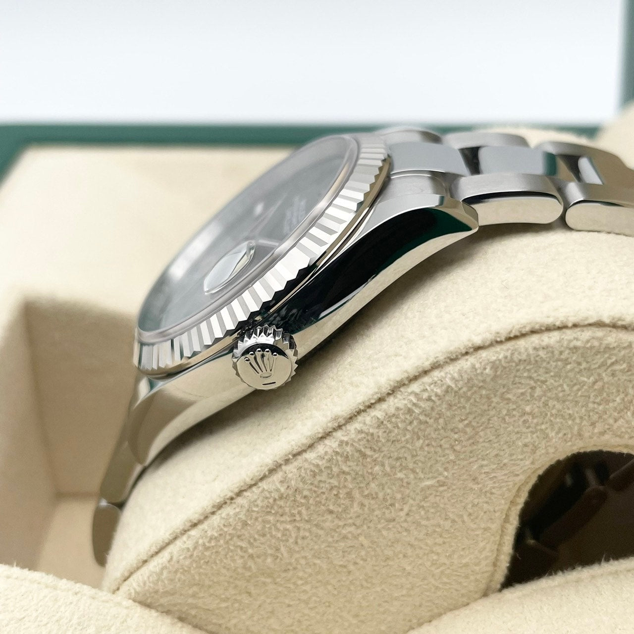 プレオウンド ロレックス デイトジャスト 126234 スレートローマン オイスターブレス 36mm