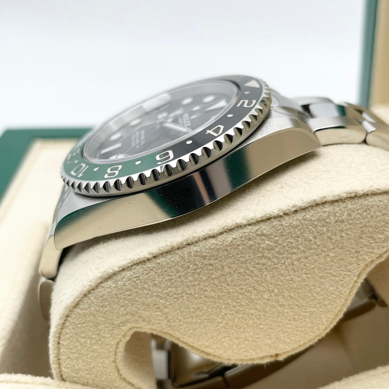 [전체 보호 스티커 포함! ! Rolex GMT 마스터 II 126720VTNR 굴 팔찌 40mm