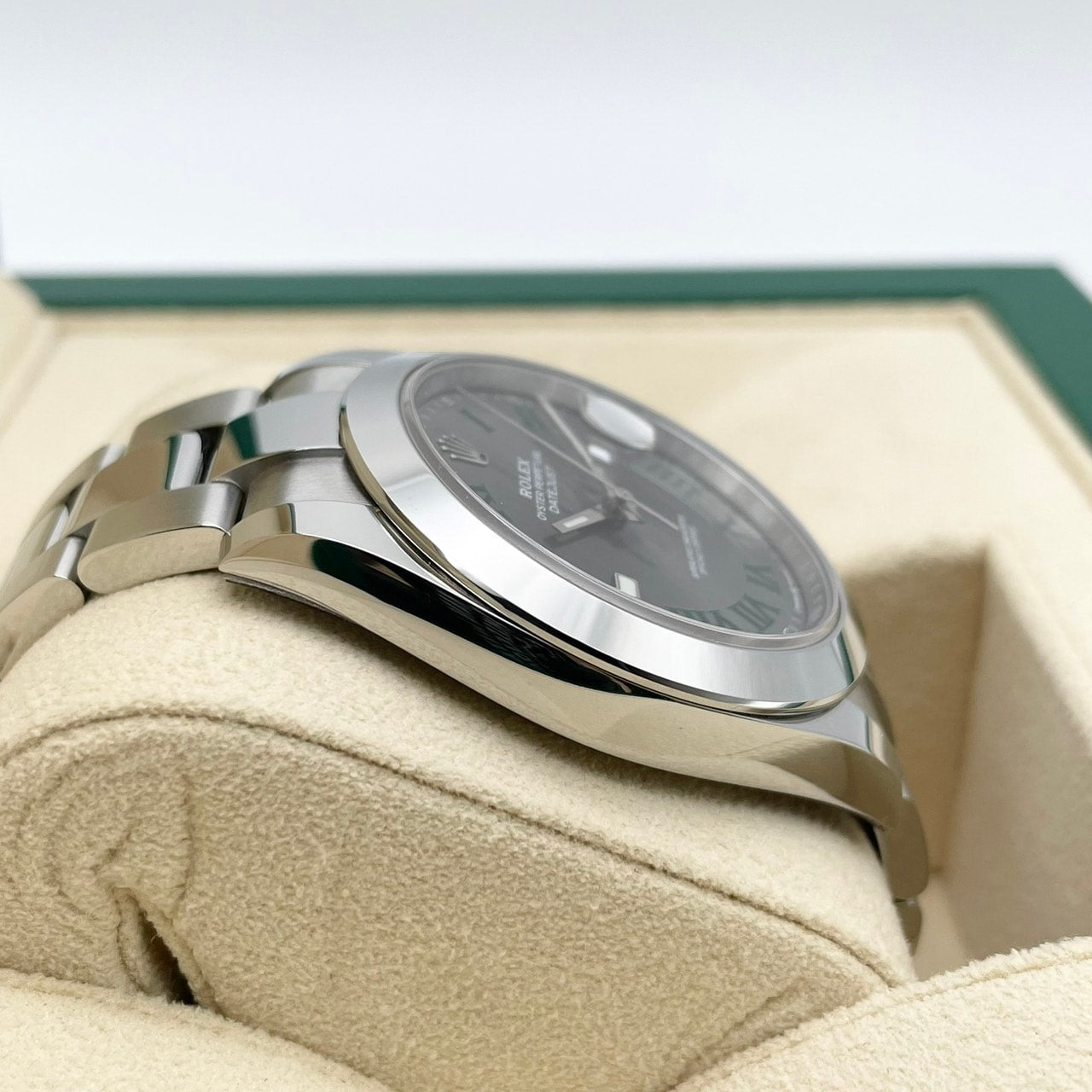 プレオウンド ロレックス デイトジャスト 126300 スレートローマ 41mm オイスターブレス