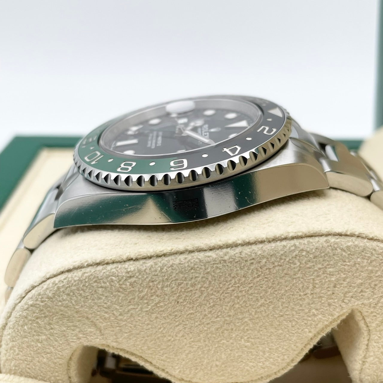[전체 보호 스티커 포함! ! Rolex GMT 마스터 II 126720VTNR 굴 팔찌 40mm