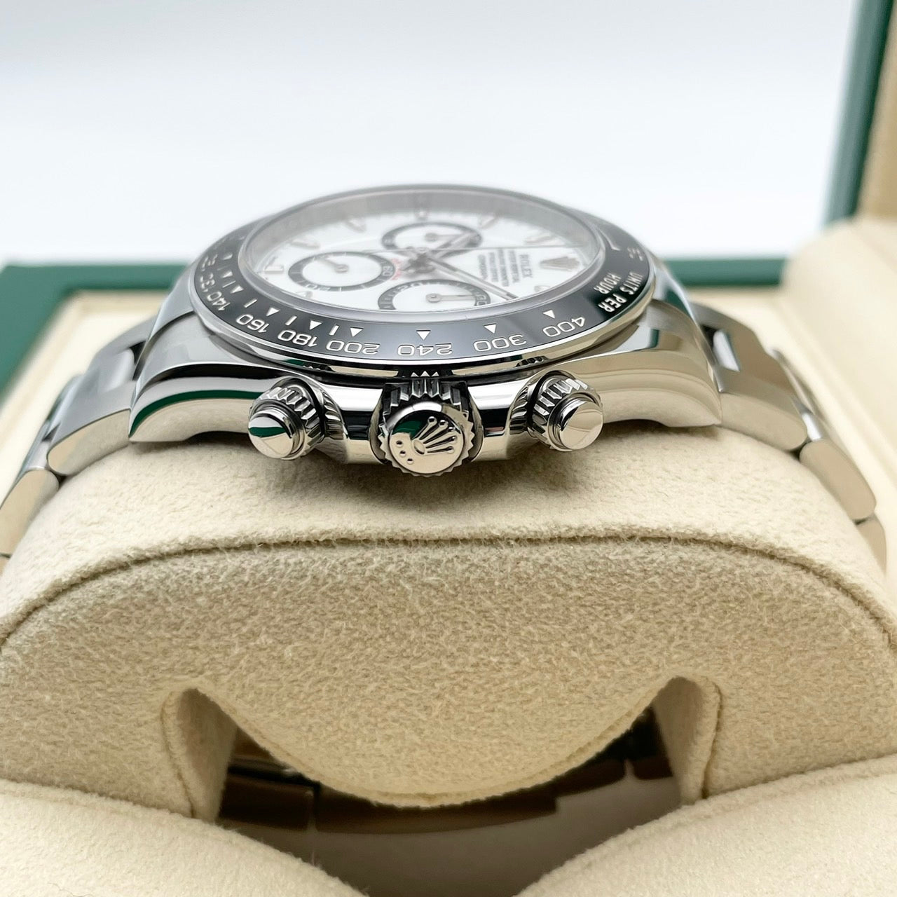 사전 소유 롤렉스 데이토나 126500ln 화이트 40mm