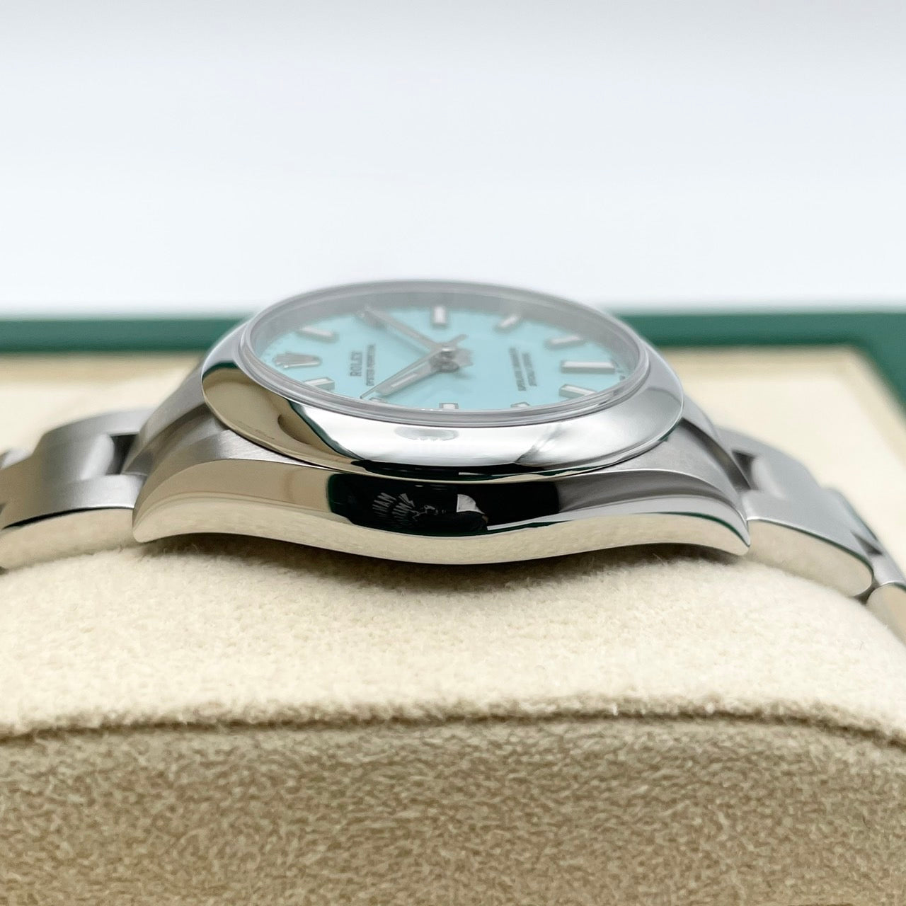 プレオウンド ロレックス オイスターパーペチュアル 277200 ターコイズブルー オイスターブレスレット 31mm