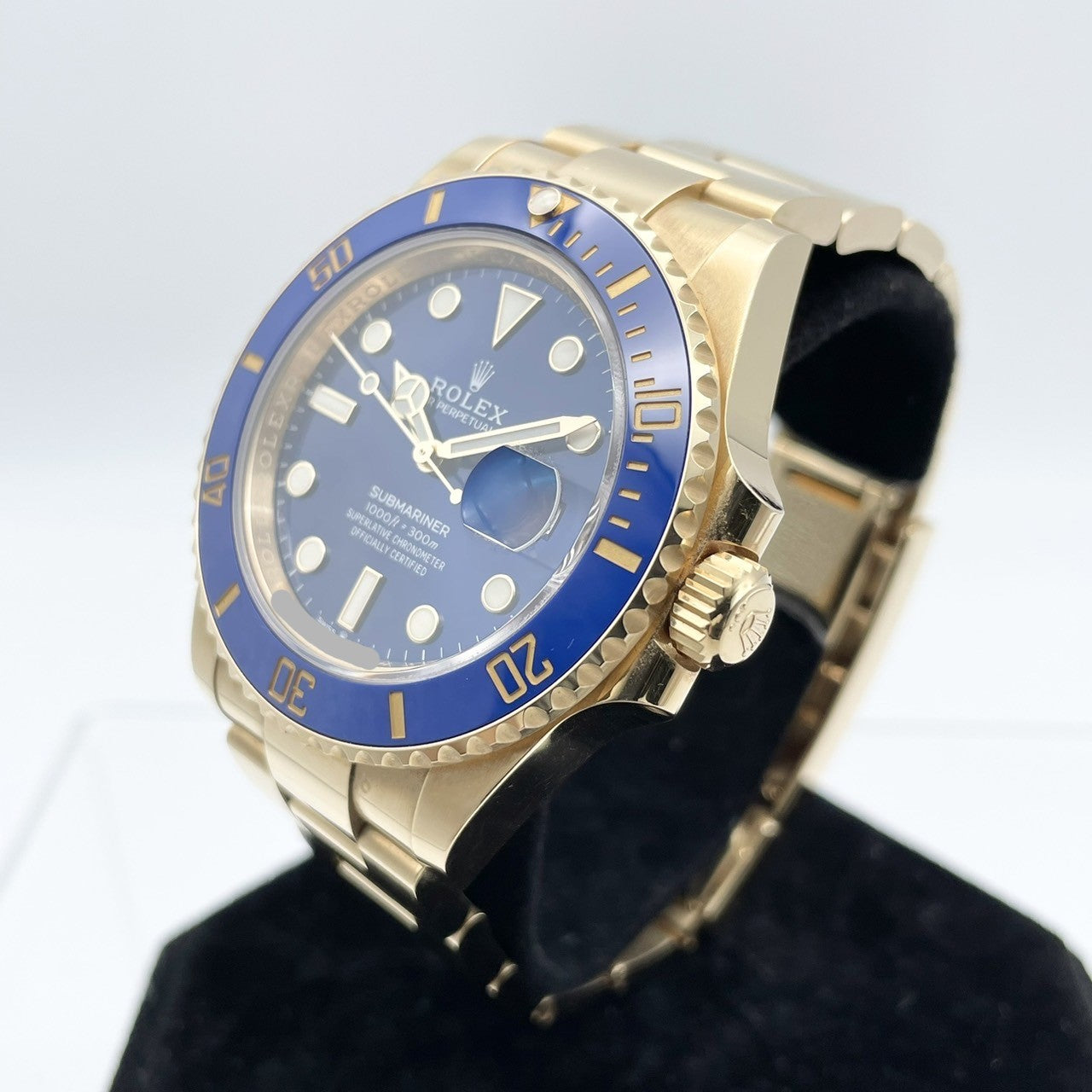 사전 소유 롤렉스 서브 마리너 날짜 126618lb Blue 41mm