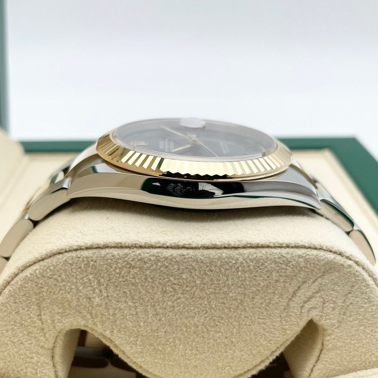 プレオウンド ロレックス デイトジャスト 126333 スレートローマ オイスターブレス 41mm