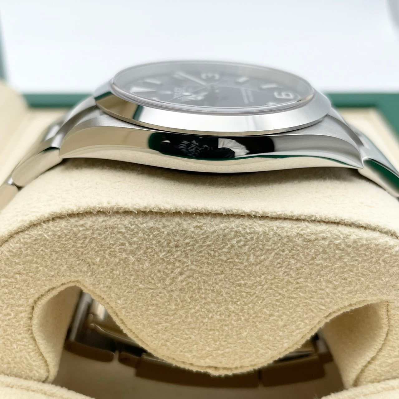 사전 소유 롤렉스 탐색기 224270 블랙 40mm