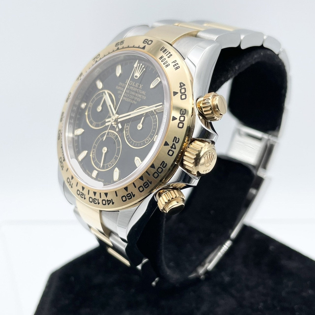 사전 소유 롤렉스 데이토나 116503 블랙 굴 팔찌 40mm