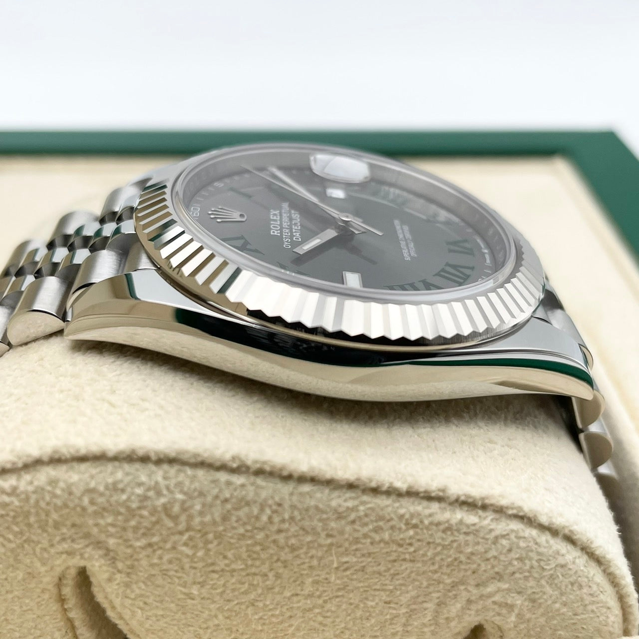 プレオウンド ロレックス デイトジャスト 126334 スレートローマン ジュビリーブレスレット 41mm