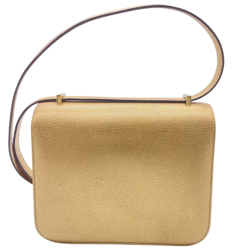 【奥运限定色】Hermes Constance Mini 18 Dore Chevre Shamquila 香槟金五金B印