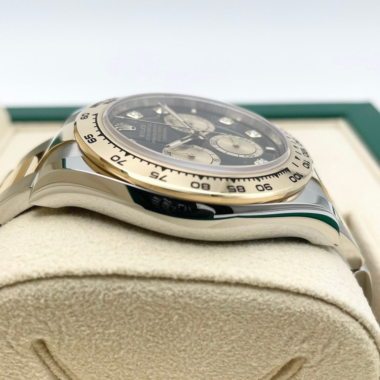 Rolex Daytona 126503G Bright Black & Golden 8P Diamond 40mm