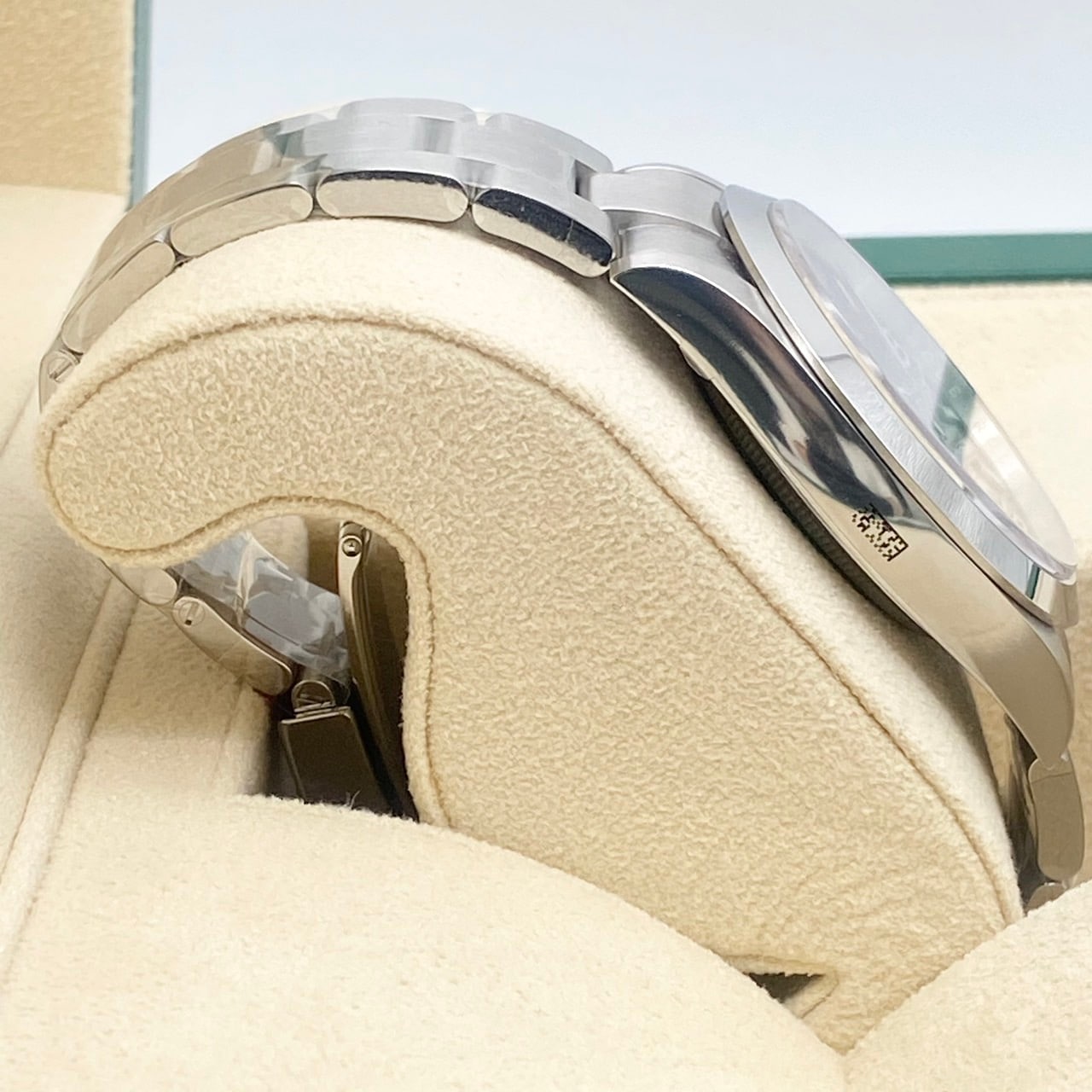 [보호 스티커 포함! ; 롤렉스 탐색기 224270 블랙 40mm