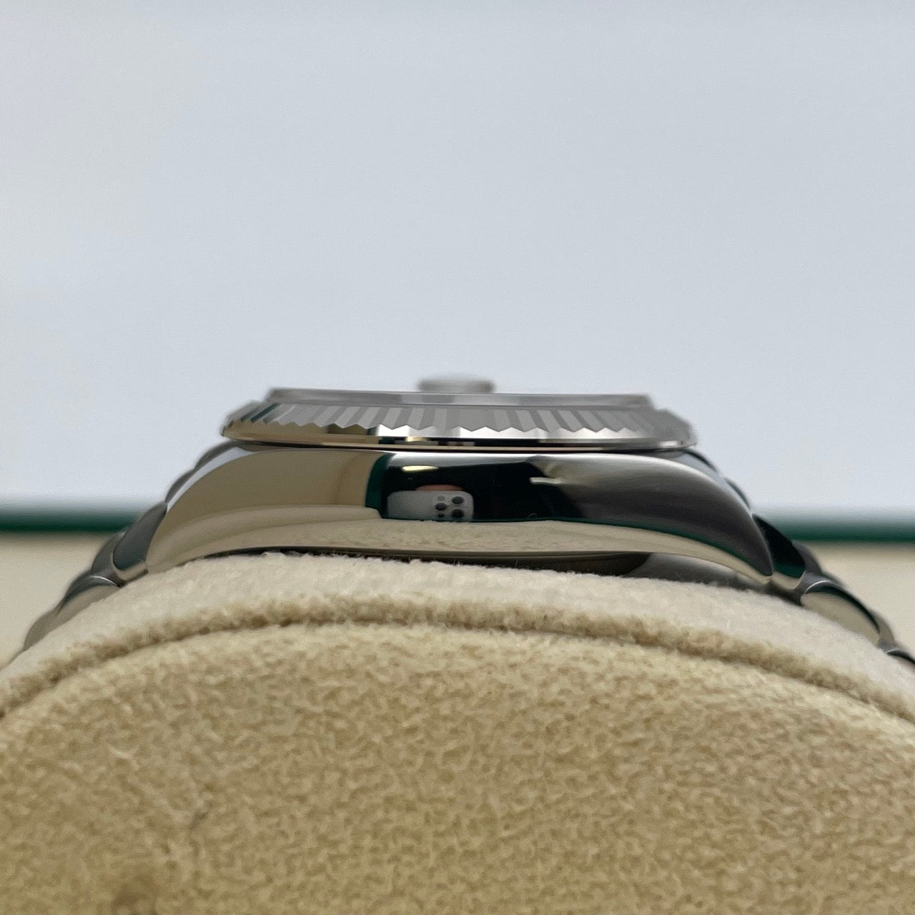 プレオウンド ロレックス デイトジャスト 279174G ダークグレー ステンレス+ホワイトゴールド ジュビリーブレス 10Pダイヤ 28mm